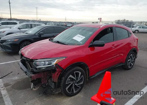 2020 Honda Hr-V 2Wd Sport из США, поврежденный, VIN 3CZRU5H19LM704554
